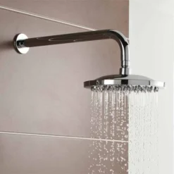 Logik Thermostatic Concealed Shower with Fixed Rain Head - Premium Shower Valve by Kartell UK -Bathroom Sales Shop logik rain head