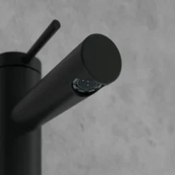Villeroy & Boch Loop & Friends Matt Black Single Lever Basin Mixer with Pop-Up Waste -Bathroom Sales Shop loop n friends basin mixer puw matt black 8