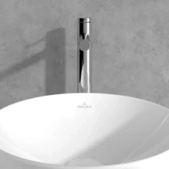 Villeroy & Boch Loop & Friends Tall Single Lever Basin Mixer Chrome - Modern Bathroom Tap -Bathroom Sales Shop loop n friends tall basin mixer chrome 4