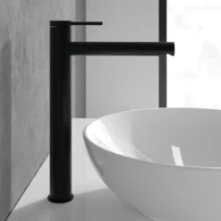 Villeroy & Boch Loop & Friends Tall Single Lever Basin Mixer - Matt Black 13 Villeroy & Boch Loop & Friends Tall Single Lever Basin Mixer - Matt Black -Bathroom Sales Shop loop n friends tall basin mixer matt black 3