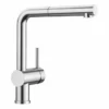 Blanco Linus S PVD Steel Kitchen Tap - 526242 | Modern Monobloc Tap with Durable PVD Finish -Bathroom Sales Shop lunus s pvd