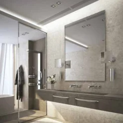 Maldive Square LED Magnifying Mirror | 10x Magnification | Dimmable Bathroom Mirror with Touch Control -Bathroom Sales Shop maldive lifestyle 1 1