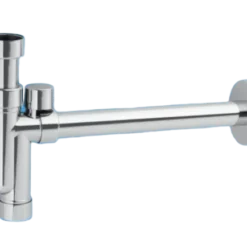 Chrome Basin Waste Kit with Plastic Tubular Anti-Syphon Trap - McAlpine | Durable Plumbing Solution