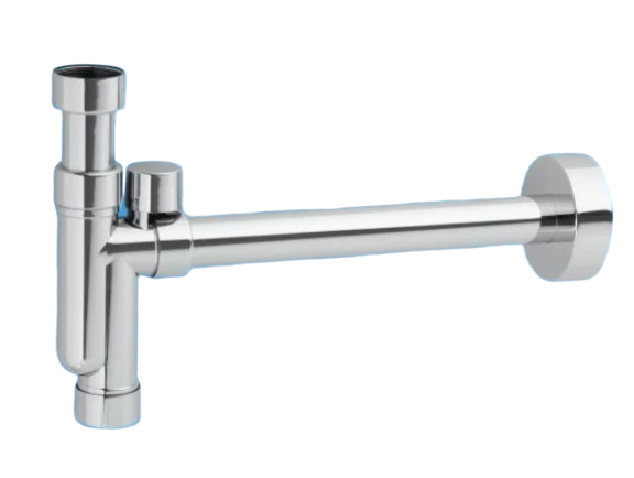 Chrome Basin Waste Kit with Plastic Tubular Anti-Syphon Trap - McAlpine | Durable Plumbing Solution 3 Chrome Basin Waste Kit with Plastic Tubular Anti-Syphon Trap - McAlpine | Durable Plumbing Solution