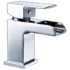 Muscovy Cloakroom Basin Mixer - Modern Chrome Bathroom Tap with Ceramic Disc Valve 2 Muscovy Cloakroom Basin Mixer - Modern Chrome Bathroom Tap with Ceramic Disc Valve -Bathroom Sales Shop muscovy cloakroom mixer chrome