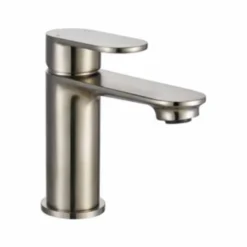 Niagara Albury Brushed Nickel Mono Basin Mixer Tap - Modern & Stylish