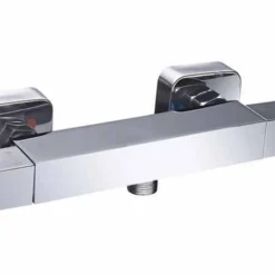 Niagara Observa Square Bar Shower Valve 2 - Chrome | Exposed Shower Valve for Modern Bathrooms