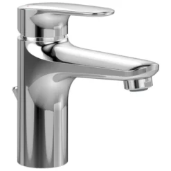 Villeroy & Boch O.novo Start Single Lever Basin Mixer Tap with Pop Up Waste - Chrome