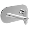 Villeroy & Boch O.novo Start Wall Mounted Single Lever Basin Mixer with Waste - Chrome -Bathroom Sales Shop onovo start wall mount basin mixer