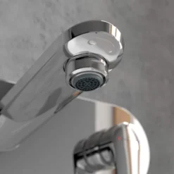 Villeroy & Boch O.novo Start Wall Mounted Single Lever Basin Mixer with Waste - Chrome -Bathroom Sales Shop onovo start wall mount basin mixer 8