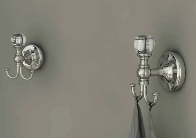 Oriental Crystal 600mm Towel Rail - Chrome, Gold, Black Chrome | Origins Living 9 Oriental Crystal 600mm Towel Rail - Chrome, Gold, Black Chrome | Origins Living - Image 7