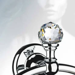 Oriental Crystal 600mm Towel Rail - Chrome, Gold, Black Chrome | Origins Living 13 Oriental Crystal 600mm Towel Rail - Chrome, Gold, Black Chrome | Origins Living -Bathroom Sales Shop oriental crystal lifestyle 9 7