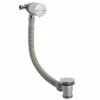 Scudo Chrome Overflow Bath Filler Tap - Premium Quality Bath Filler for Modern Bathrooms 2 Scudo Chrome Overflow Bath Filler Tap - Premium Quality Bath Filler for Modern Bathrooms -Bathroom Sales Shop overflow Bath Filler