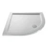Nuie 700 X 700 Quadrant Shower Tray with FREE Waste - Compact & Stylish Showering Solution 1 Nuie 700 X 700 Quadrant Shower Tray with FREE Waste - Compact & Stylish Showering Solution -Bathroom Sales Shop pearlstone quad tray 1