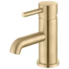 Pomeranian Mono Basin Tap - Brushed Brass | Stylish Bathroom Tap -Bathroom Sales Shop pomeranian mono basin tap brass