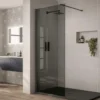 Prestige2 1100mm Smoked Wetroom Shower Screen | 10mm Glass by Frontline Bathrooms -Bathroom Sales Shop prestige frameless 10mm page 69 2 3