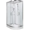 Vidalux Pure 1200 Hydro Massage Shower Cabin - White, Left Handed, 1200 x 800mm -Bathroom Sales Shop pure1200 left