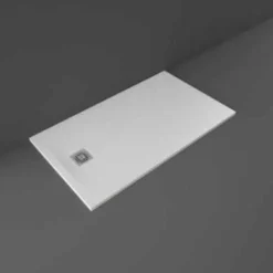 RAK 1200 x 900mm Stone Resin Shower Tray - Custom Cut To Size | Durable & Stylish -Bathroom Sales Shop rak rectangle