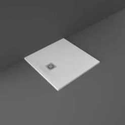 RAK 1200 x 900mm Stone Resin Shower Tray - Custom Cut To Size | Durable & Stylish -Bathroom Sales Shop rak square