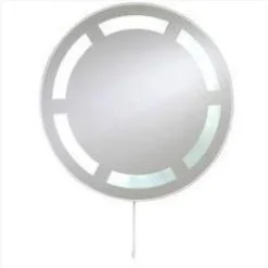 Rockland Round Illuminated Bathroom Mirror - 600mm - Eastbrook | LED Bathroom Mirror -Bathroom Sales Shop rockland mirror eastbrook