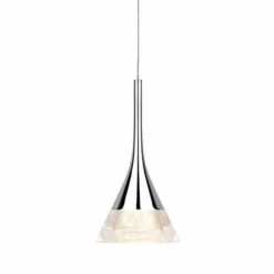 Sensio Zirconia Crystal Cone Bathroom LED Pendant Light – Elegant Modern Bathroom Ceiling Lighting -Bathroom Sales Shop sensio zirconia 2
