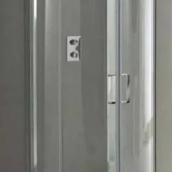 Pure D Shaped Quadrant Shower Enclosure & Tray 993 X 850mm - Premium Quality Shower Solution -Bathroom Sales Shop smiths pure d shaped shower rd