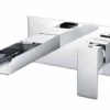 Niagara Soho Chrome Waterfall Wall Mounted Basin Mixer Tap | Modern Bathroom Fixture -Bathroom Sales Shop soho 9086 main image
