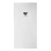Essenza White Slate Shower Tray - Cut To Size | Durable Rectangle Shower Base -Bathroom Sales Shop sommer tray white
