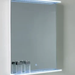 Spey 500mm Eastbrook LED Bathroom Mirror with Shelf - Modern & Functional