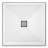 TrayMate TM25 800x800mm Square Shower Tray - Durable & Stylish Design -Bathroom Sales Shop symmetry square 2