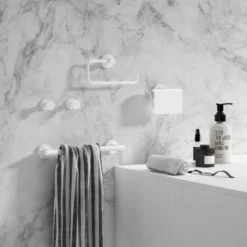 Tecno Project White Soap Dispenser - Elegant Bathroom Accessory | Origins Living 5 Tecno Project White Soap Dispenser - Elegant Bathroom Accessory | Origins Living -Bathroom Sales Shop tecno project white lifestyle 2