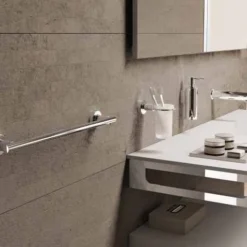 Tecno Project Chrome Double Spare Toilet Roll Holder - Modern Bathroom Accessory | Origins Living 7 Tecno Project Chrome Double Spare Toilet Roll Holder - Modern Bathroom Accessory | Origins Living -Bathroom Sales Shop tecno project lifestyle 2 11