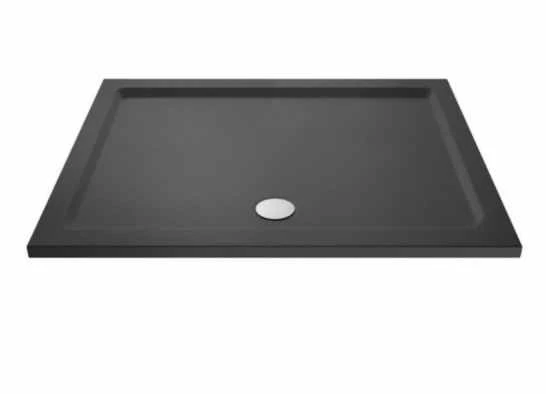 Nuie 1600 x 800 Rectangle Shower Tray in Slate Grey - Free Waste Included 4 Nuie 1600 x 800 Rectangle Shower Tray in Slate Grey - Free Waste Included - Image 2