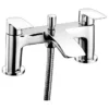 Venetian Bath Shower Mixer - Chrome Finish, Modern Bathroom Tap -Bathroom Sales Shop venetian bath shower mixer chrome