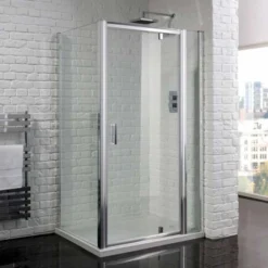 Aquadart Venturi 6 800mm Pivot Shower Door - Premium Quality Shower Enclosure -Bathroom Sales Shop venturi6 pivot 2