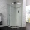 Aquadart Venturi 6 1000 X 800mm Single Door Offset Quadrant Shower Enclosure - Premium Quadrant Shower Enclosure -Bathroom Sales Shop venturi6 single door quad 1