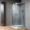 Aquadart Venturi 8 1200 X 800mm Quadrant Shower Enclosure - Premium Quality -Bathroom Sales Shop venturi8 double door quad 5