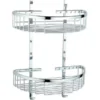 VitrA Arkitekta Double Wall Shower Basket 44053 - Stylish Bathroom Storage Solution -Bathroom Sales Shop vitra 44053