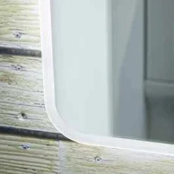 Scudo Vivid LED Bathroom Mirror With Demister - 500 X 700mm - Modern Illuminated Anti-Fog Bathroom Mirror -Bathroom Sales Shop vivd led