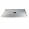 Ultra-Slim 1600 X 800mm Rectangular Shower Tray - Modern & Durable Design -Bathroom Sales Shop w1600 x 800