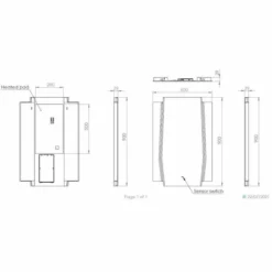 HIB Maxim LED Bathroom Mirror 900 X 600mm | Modern Illuminated Bathroom Mirror | Dimmable & Anti-Fog 9 HIB Maxim LED Bathroom Mirror 900 X 600mm | Modern Illuminated Bathroom Mirror | Dimmable & Anti-Fog -Bathroom Sales Shop wMaxim 60 Sizes