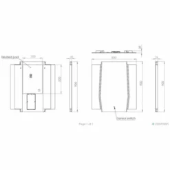 HIB Maxim LED Bathroom Mirror 900 X 800mm - Modern Illuminated Bathroom Mirror 9 HIB Maxim LED Bathroom Mirror 900 X 800mm - Modern Illuminated Bathroom Mirror -Bathroom Sales Shop wMaxim 80 Sizes