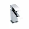 Vibe Chrome Mini Mono Basin Mixer - Sleek Modern Bathroom Tap -Bathroom Sales Shop wVibe mini 1