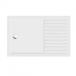 Zamori 1400 x 900mm Walk-In Shower Tray - Z1186 | Durable & Stylish Shower Base