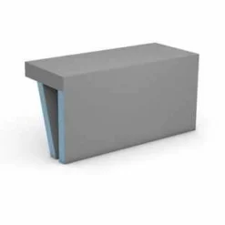 Wedi Sanoasa Tileable Bench 1 - Straight - 1200mm | Wet Room Bench | Wedi Wetrooms