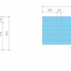 Wedi Sanoasa Tileable Bench 1 - Straight - 900mm | Premium Wet Room Bench | Wedi Wetrooms -Bathroom Sales Shop wedi bench1 900mm tech
