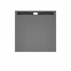Wedi Fundo Riolito Neo Shower Tray 1000x1000mm with 800mm Channel - Premium Wet Room Solution
