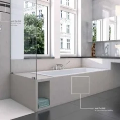 Wedi 1200 X 2500mm Top Wall Shower Panel - Stone Grey | Premium Wetroom Solution -Bathroom Sales Shop wedi top wall grey eg