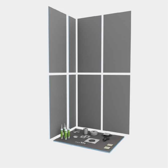 Wedi Fundo Ligno Wetroom Shower Kit 1200 x 900 x 20mm - Premium Wet Room Solution 4 Wedi Fundo Ligno Wetroom Shower Kit 1200 x 900 x 20mm - Premium Wet Room Solution - Image 2