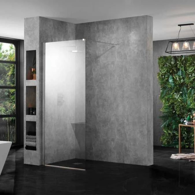 Aquadart 900mm Wetroom 10 Shower Screen - Premium Walk-In Shower Glass 3 Aquadart 900mm Wetroom 10 Shower Screen - Premium Walk-In Shower Glass